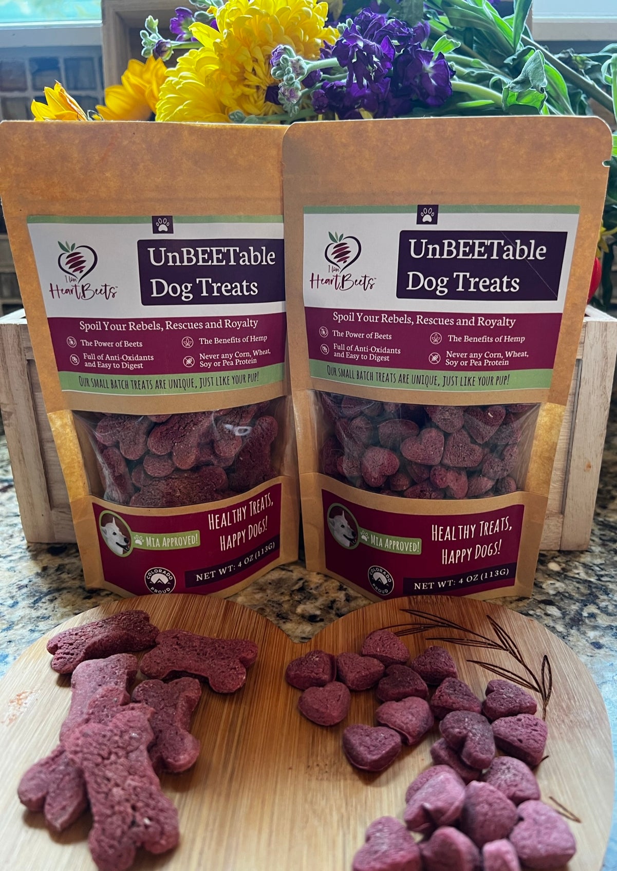 UnBEETable Dog Treats for Shipping