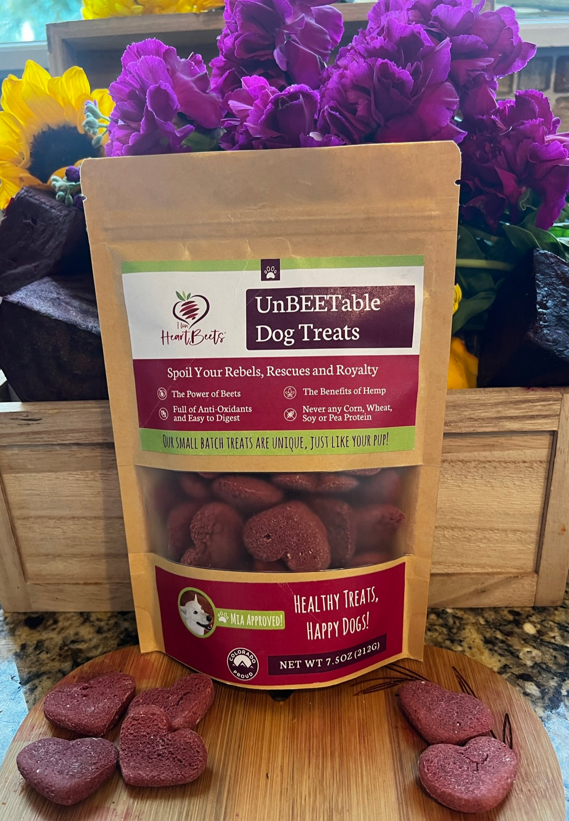 UnBEETable Dog Treats for Shipping